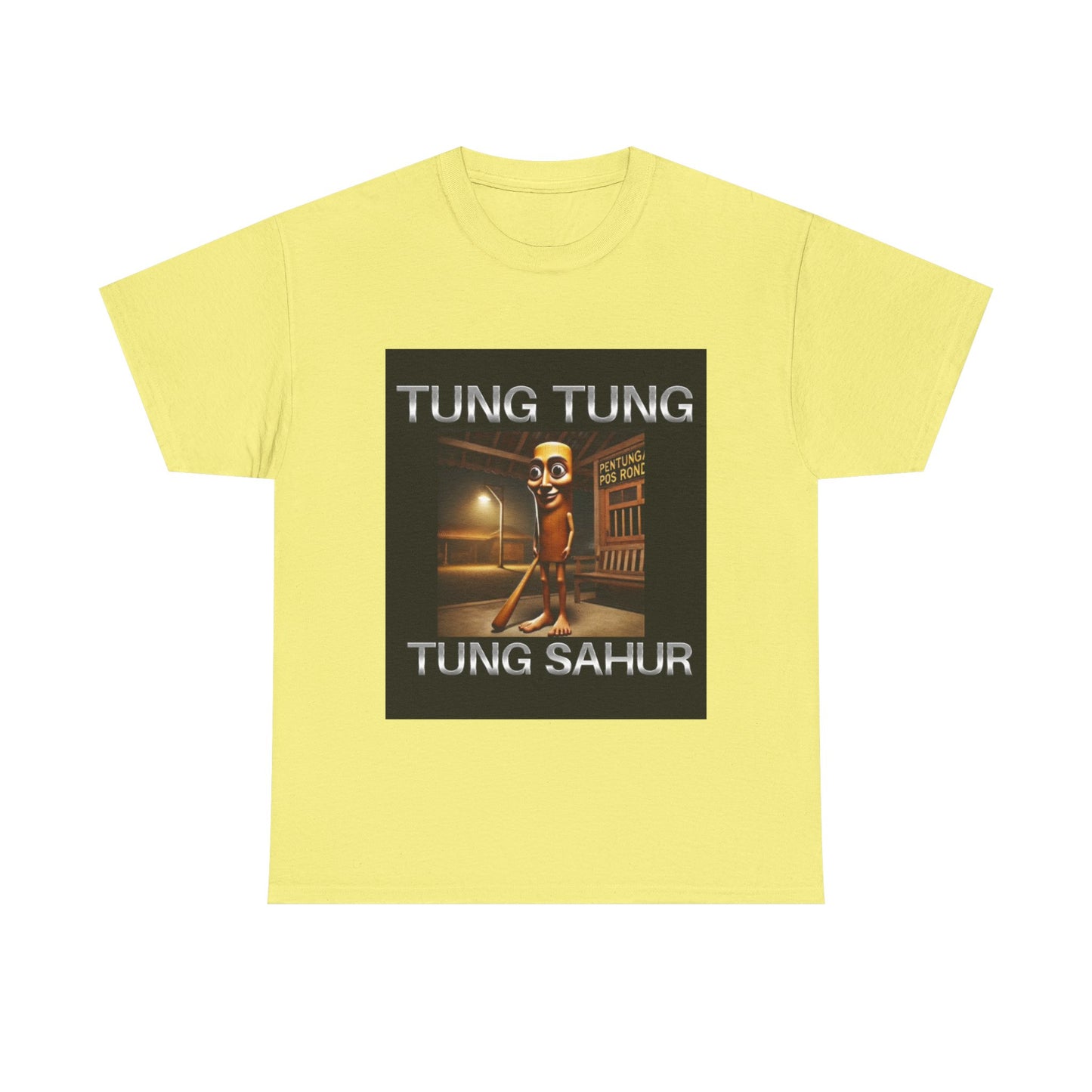 Tung Tung Tung Sahur T-shirt, Italian Brain Rot Tee Shirt, Brain Rot Meme Shirt, Tung Tung Tung Sahur Shirts