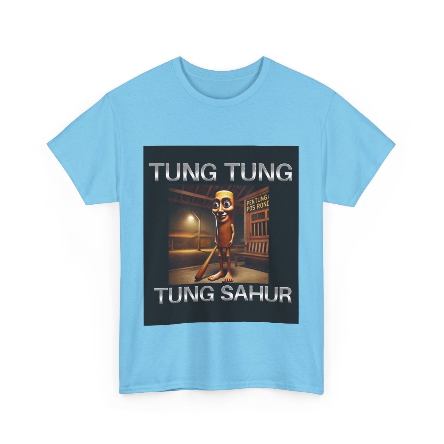Tung Tung Tung Sahur T-shirt, Italian Brain Rot Tee Shirt, Brain Rot Meme Shirt, Tung Tung Tung Sahur Shirts