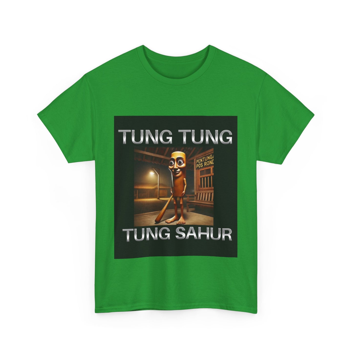 Tung Tung Tung Sahur T-shirt, Italian Brain Rot Tee Shirt, Brain Rot Meme Shirt, Tung Tung Tung Sahur Shirts