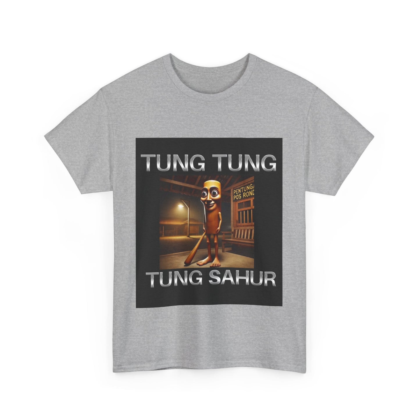 Tung Tung Tung Sahur T-shirt, Italian Brain Rot Tee Shirt, Brain Rot Meme Shirt, Tung Tung Tung Sahur Shirts