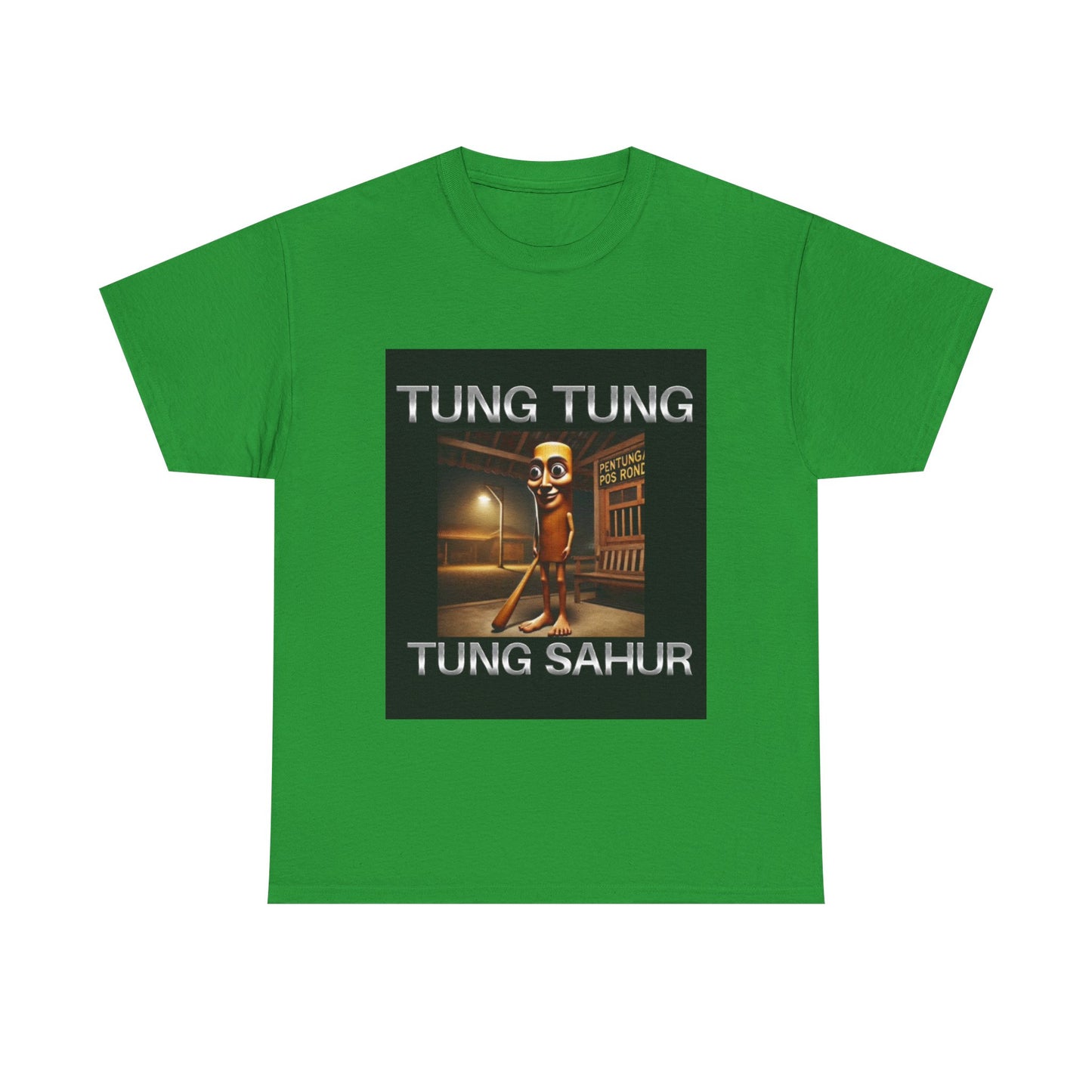Tung Tung Tung Sahur T-shirt, Italian Brain Rot Tee Shirt, Brain Rot Meme Shirt, Tung Tung Tung Sahur Shirts