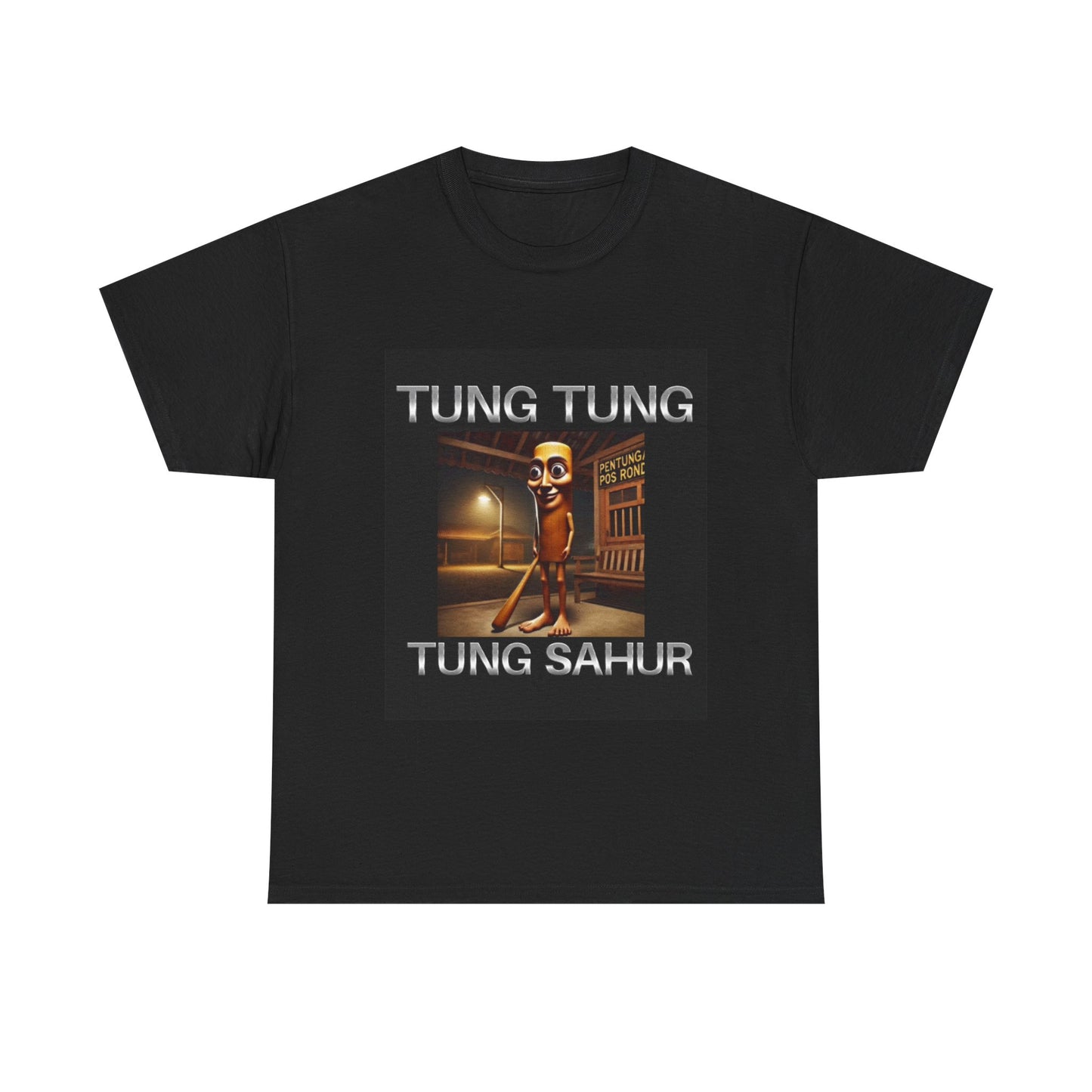 Tung Tung Tung Sahur T-shirt, Italian Brain Rot Tee Shirt, Brain Rot Meme Shirt, Tung Tung Tung Sahur Shirts