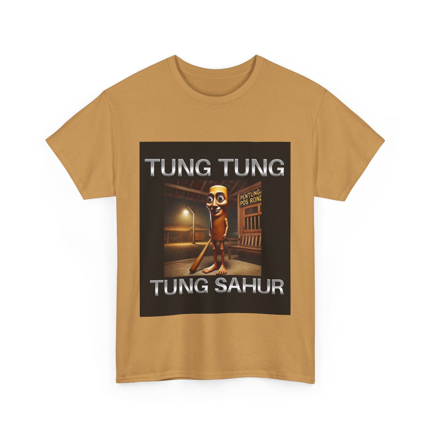 Tung Tung Tung Sahur T-shirt, Italian Brain Rot Tee Shirt, Brain Rot Meme Shirt, Tung Tung Tung Sahur Shirts