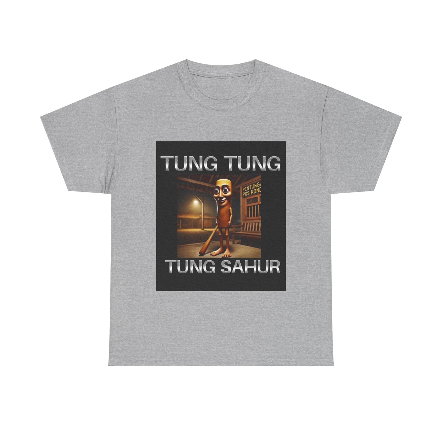 Tung Tung Tung Sahur T-shirt, Italian Brain Rot Tee Shirt, Brain Rot Meme Shirt, Tung Tung Tung Sahur Shirts