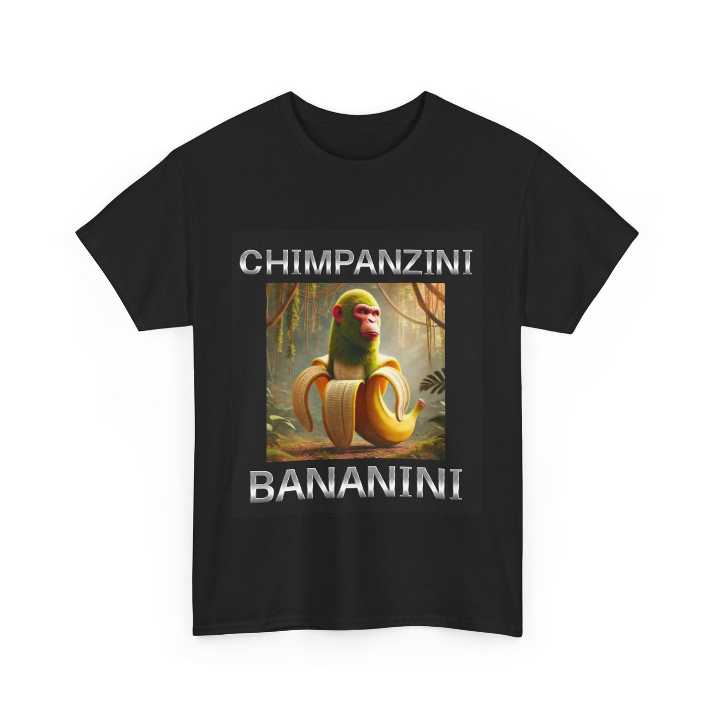 Chimpanzini Bananini T-Shirt, Italian Brain Rot Shirt , Absurd Weird Meme Tee Shirts