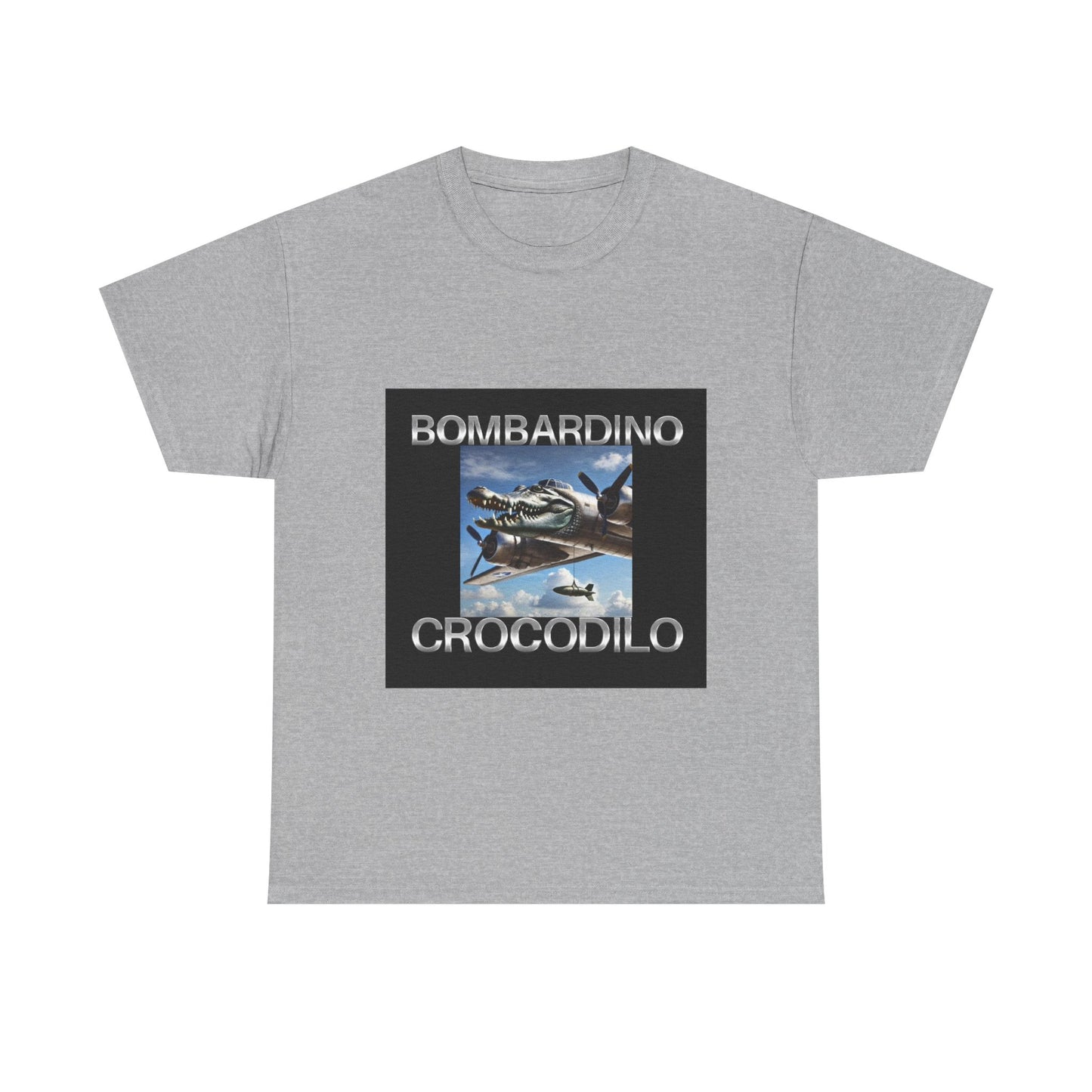 Bombardino Crocodilo T-shirt, Bombardino Crocodile Brain Rot Tee Shirt, Brain Rot Meme Shirt, Italian Brain Rot Shirts