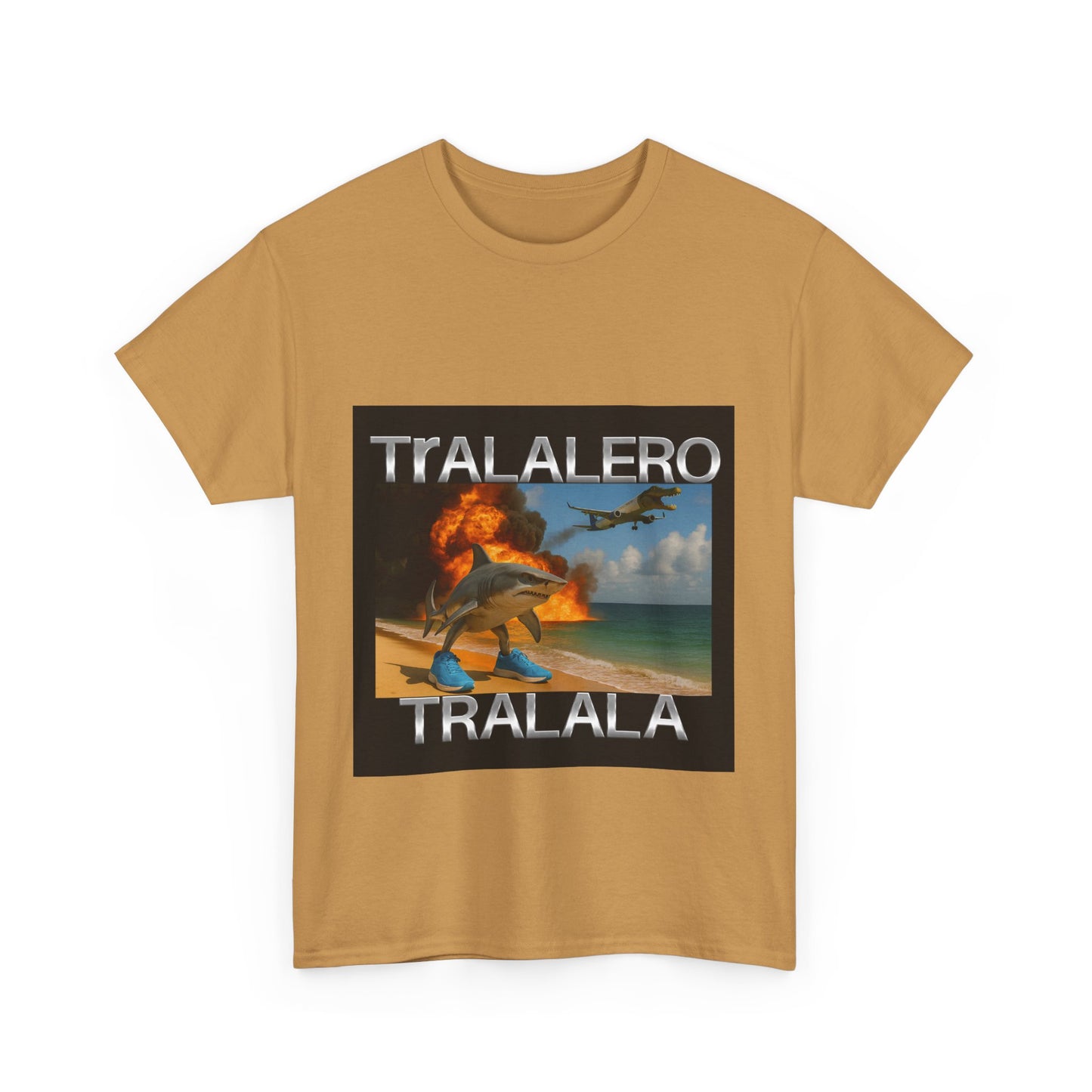 Tralalero Tralala Funny Shark Meme T-shirt, Brain Rot Tee Shirt, Shark With Shoes Meme Shirts, Weird Absurd Funny Shirt, Trending Memes Tee