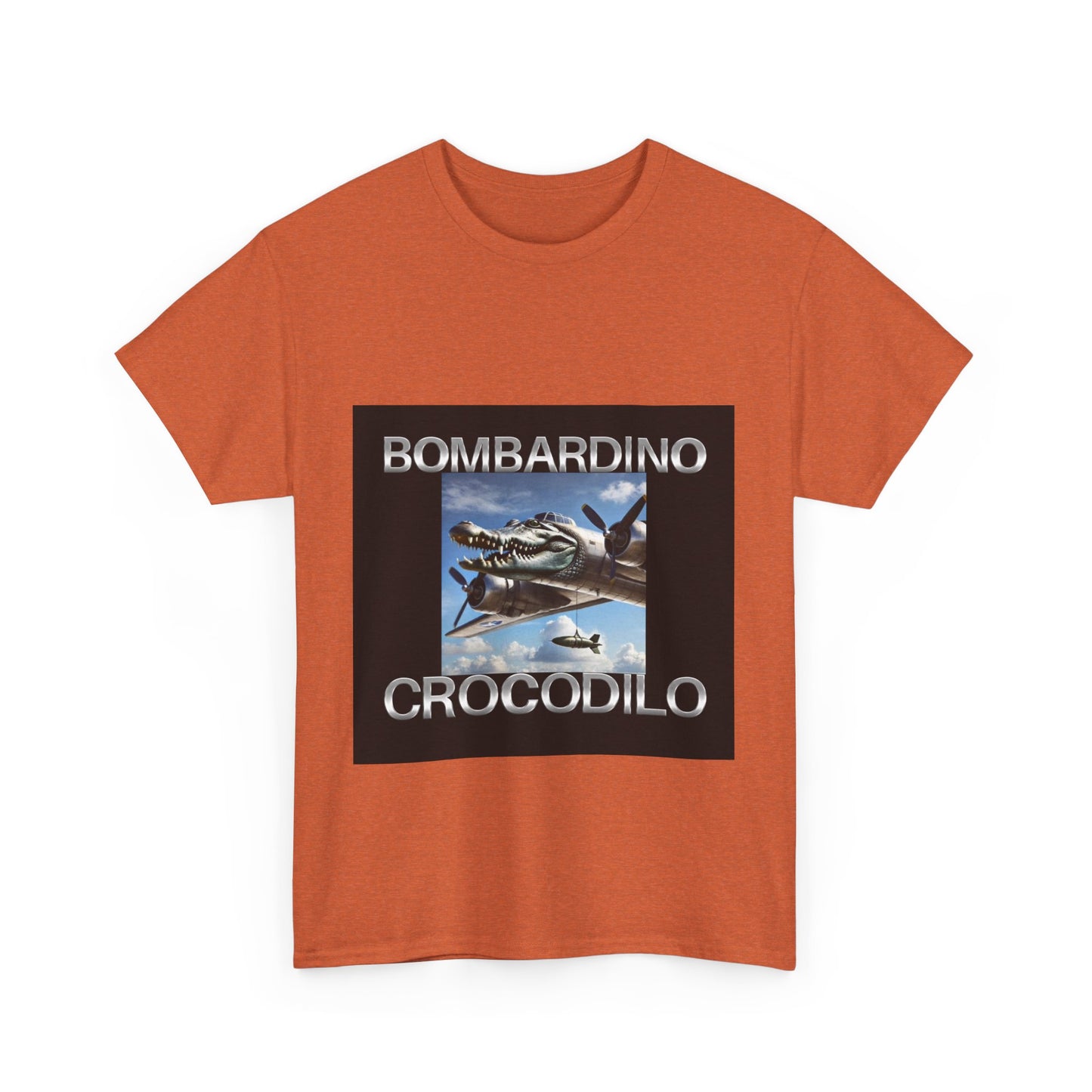 Bombardino Crocodilo T-shirt, Bombardino Crocodile Brain Rot Tee Shirt, Brain Rot Meme Shirt, Italian Brain Rot Shirts