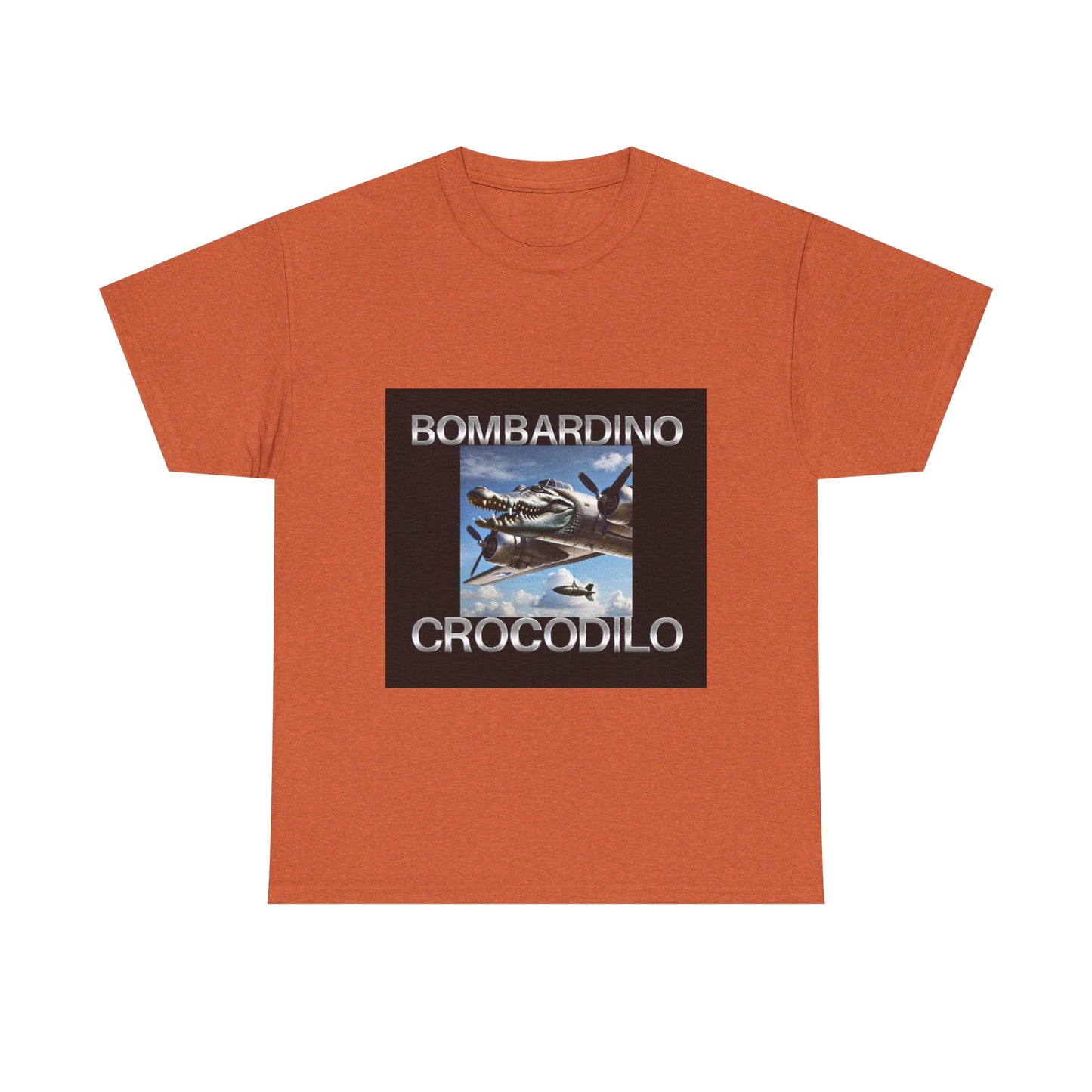Bombardino Crocodilo T-shirt, Bombardino Crocodile Brain Rot Tee Shirt, Brain Rot Meme Shirt, Italian Brain Rot Shirts