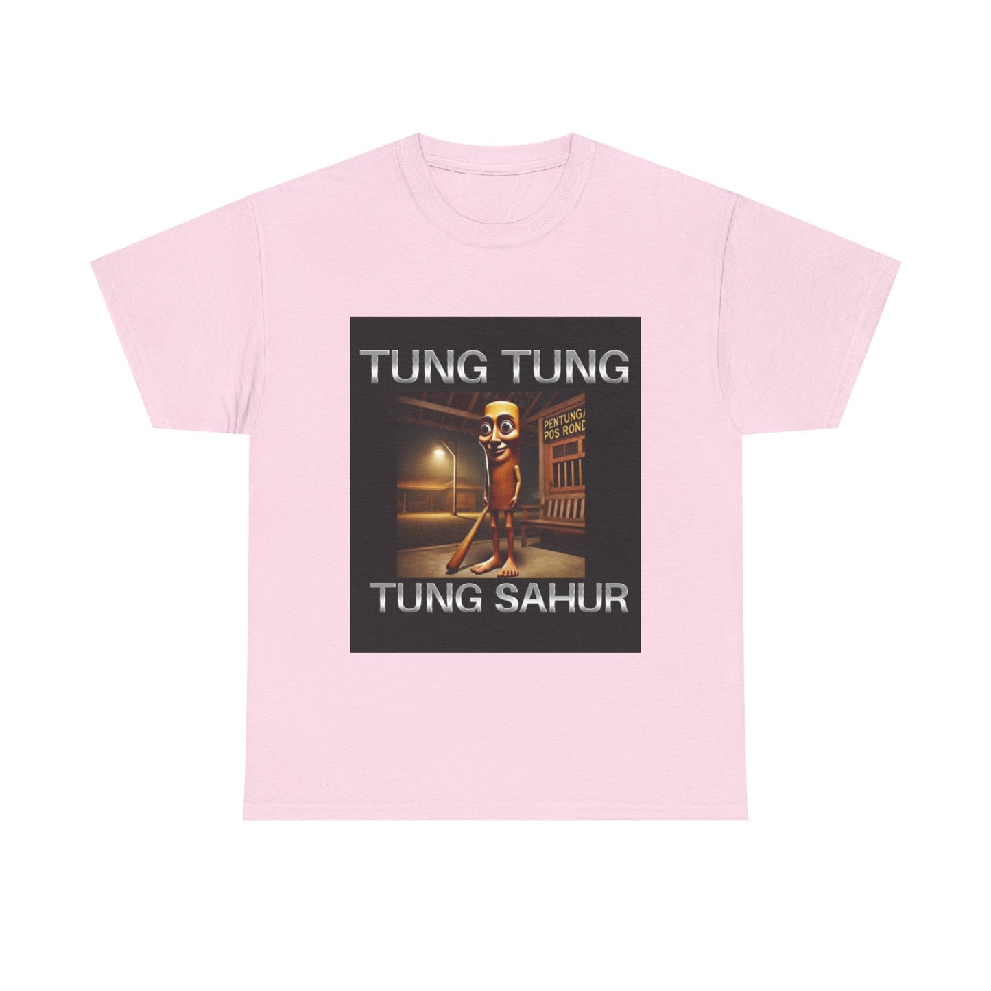 Tung Tung Tung Sahur T-shirt, Italian Brain Rot Tee Shirt, Brain Rot Meme Shirt, Tung Tung Tung Sahur Shirts