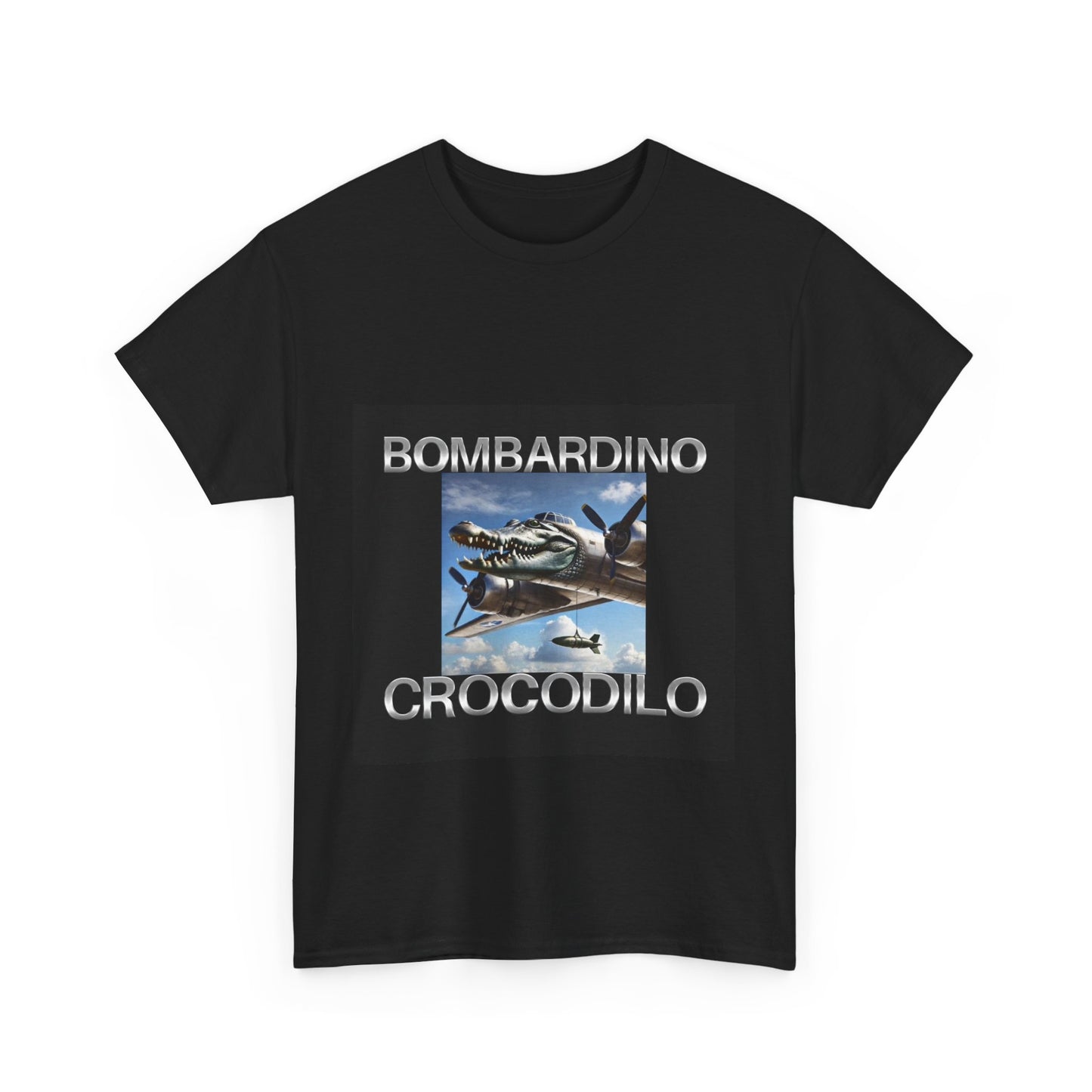 Bombardino Crocodilo T-shirt, Bombardino Crocodile Brain Rot Tee Shirt, Brain Rot Meme Shirt, Italian Brain Rot Shirts
