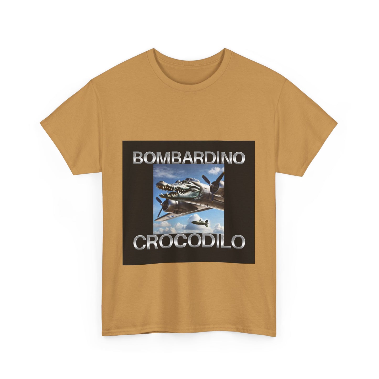 Bombardino Crocodilo T-shirt, Bombardino Crocodile Brain Rot Tee Shirt, Brain Rot Meme Shirt, Italian Brain Rot Shirts