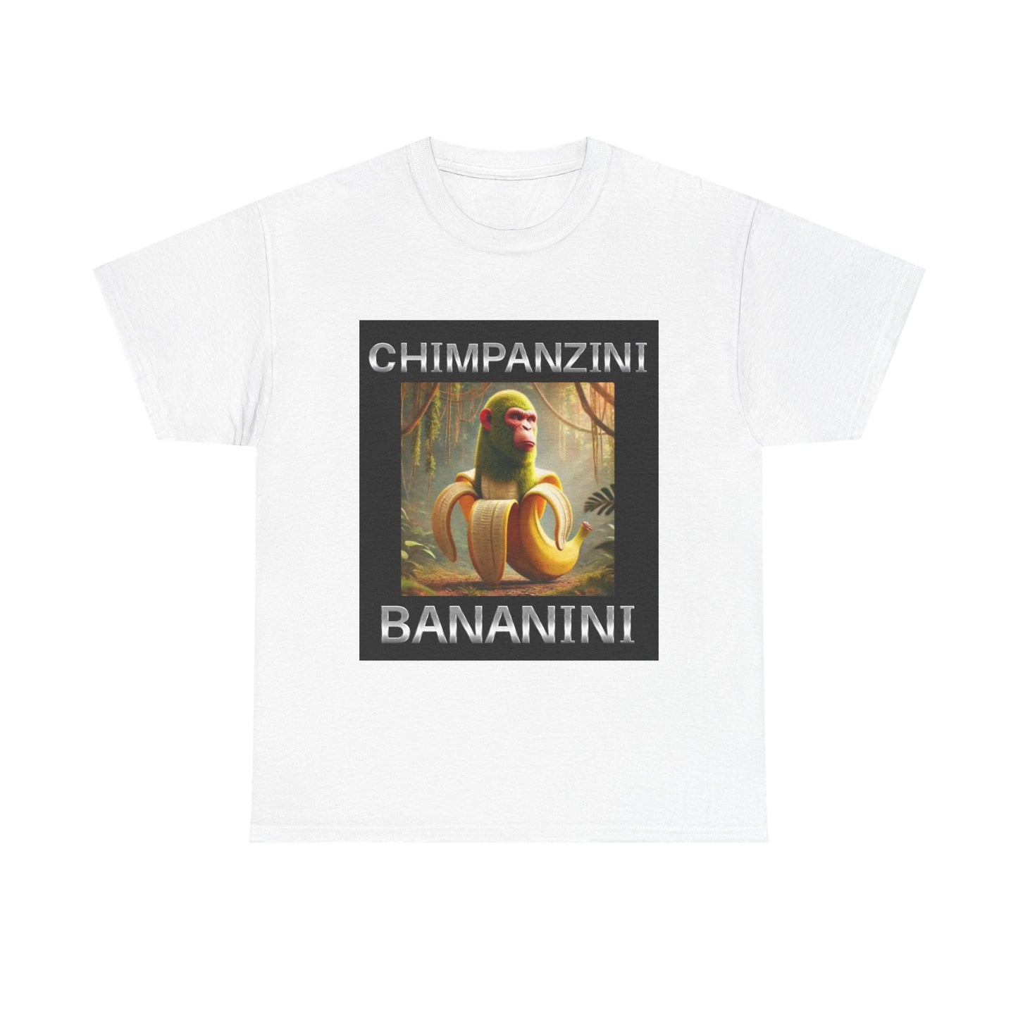 Chimpanzini Bananini T-Shirt, Italian Brain Rot Shirt , Absurd Weird Meme Tee Shirts