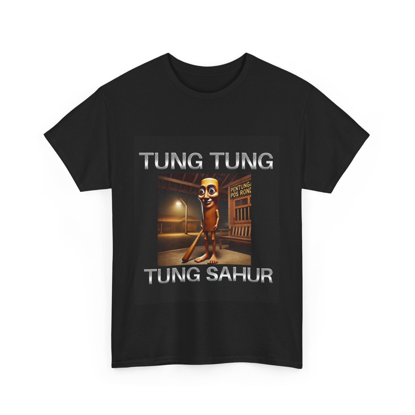 Tung Tung Tung Sahur T-shirt, Italian Brain Rot Tee Shirt, Brain Rot Meme Shirt, Tung Tung Tung Sahur Shirts