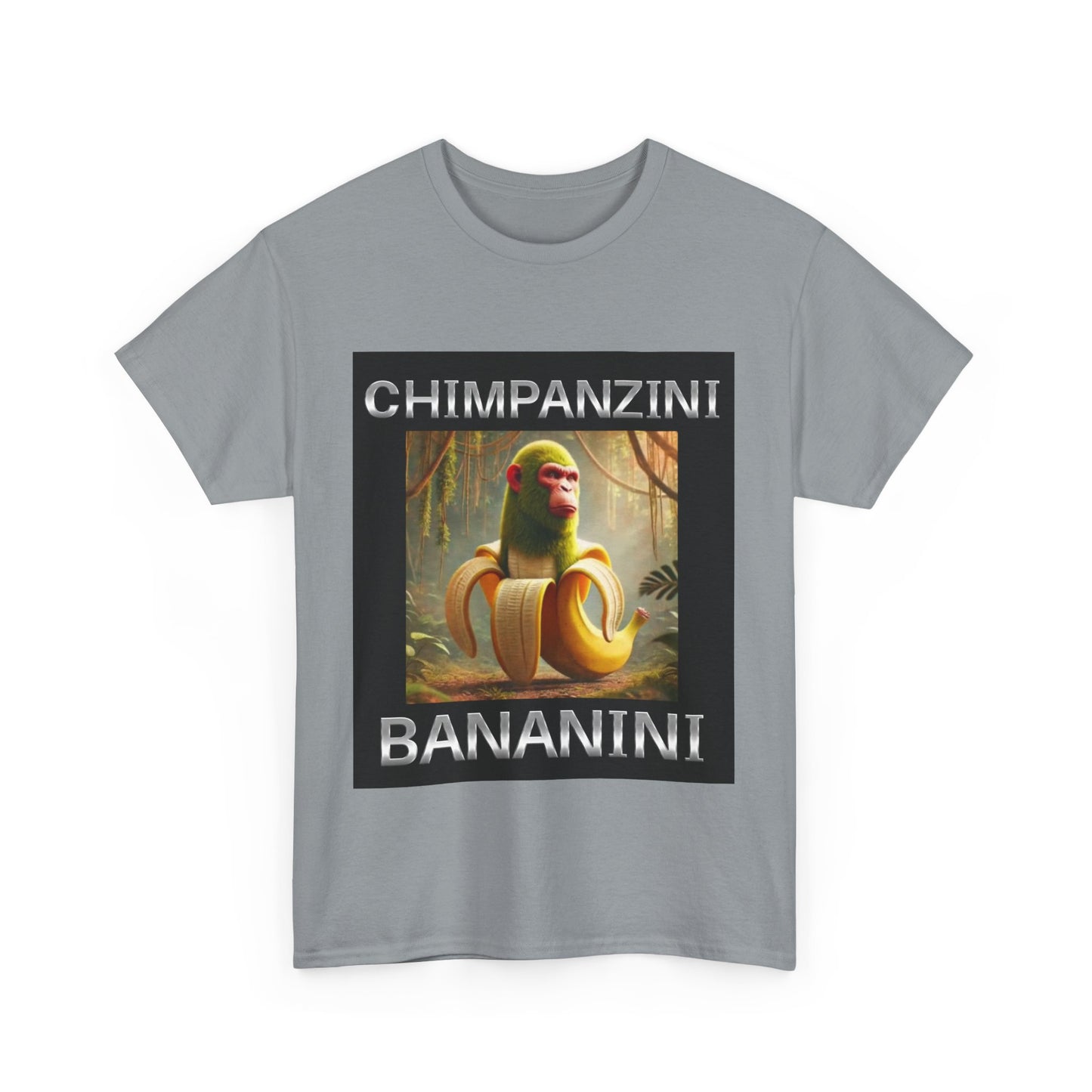 Chimpanzini Bananini T-Shirt, Italian Brain Rot Shirt , Absurd Weird Meme Tee Shirts