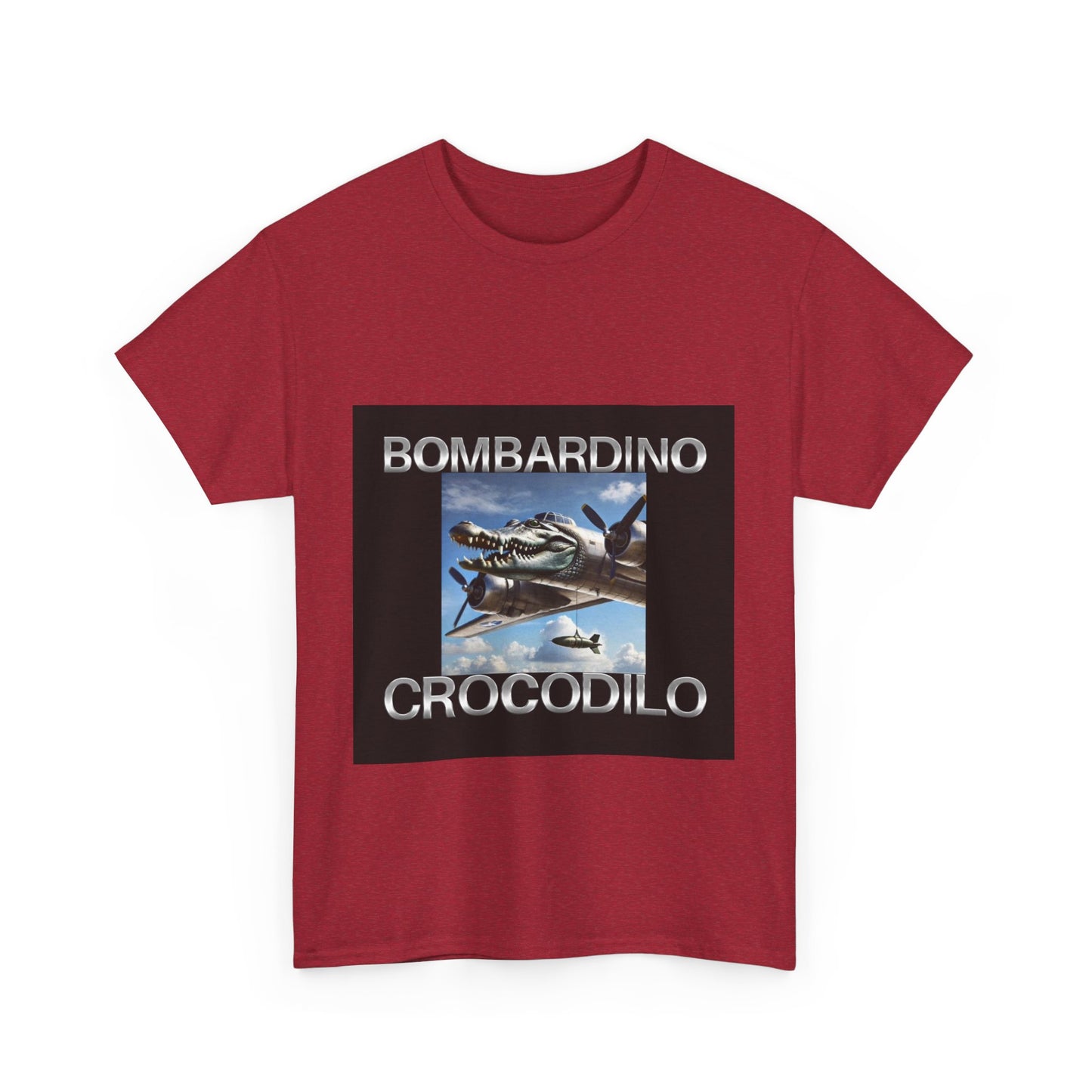 Bombardino Crocodilo T-shirt, Bombardino Crocodile Brain Rot Tee Shirt, Brain Rot Meme Shirt, Italian Brain Rot Shirts