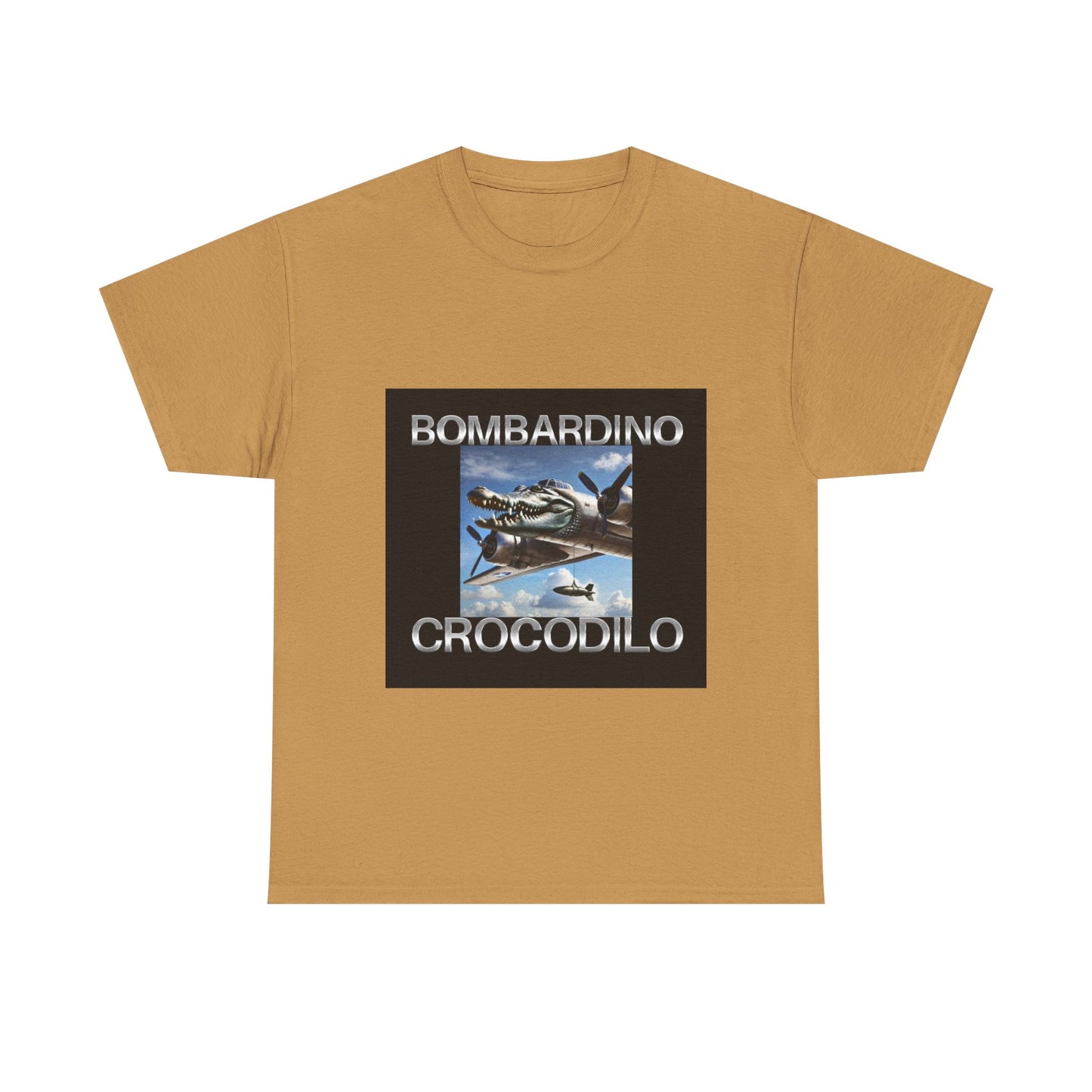 Bombardino Crocodilo T-shirt, Bombardino Crocodile Brain Rot Tee Shirt, Brain Rot Meme Shirt, Italian Brain Rot Shirts