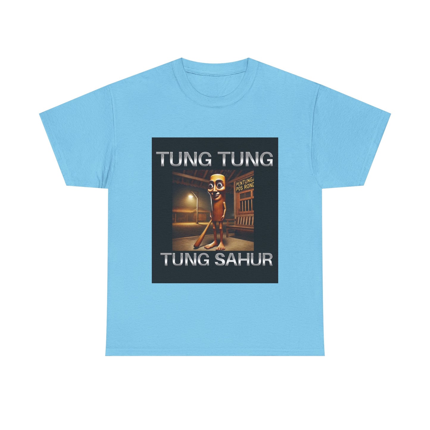 Tung Tung Tung Sahur T-shirt, Italian Brain Rot Tee Shirt, Brain Rot Meme Shirt, Tung Tung Tung Sahur Shirts