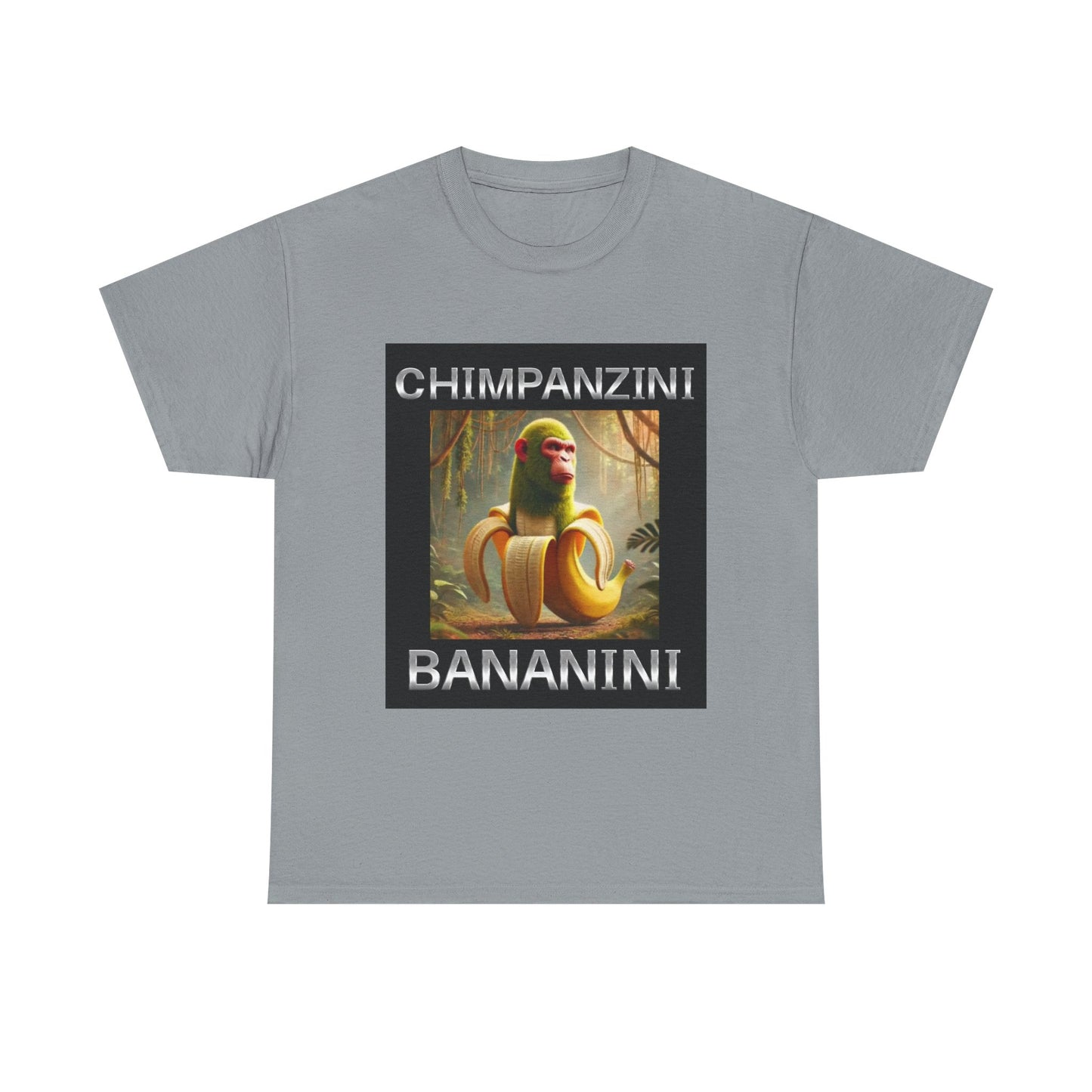 Chimpanzini Bananini T-Shirt, Italian Brain Rot Shirt , Absurd Weird Meme Tee Shirts