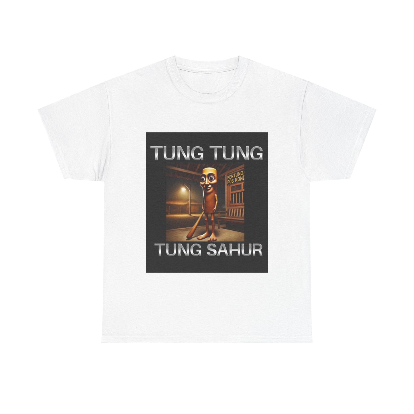 Tung Tung Tung Sahur T-shirt, Italian Brain Rot Tee Shirt, Brain Rot Meme Shirt, Tung Tung Tung Sahur Shirts
