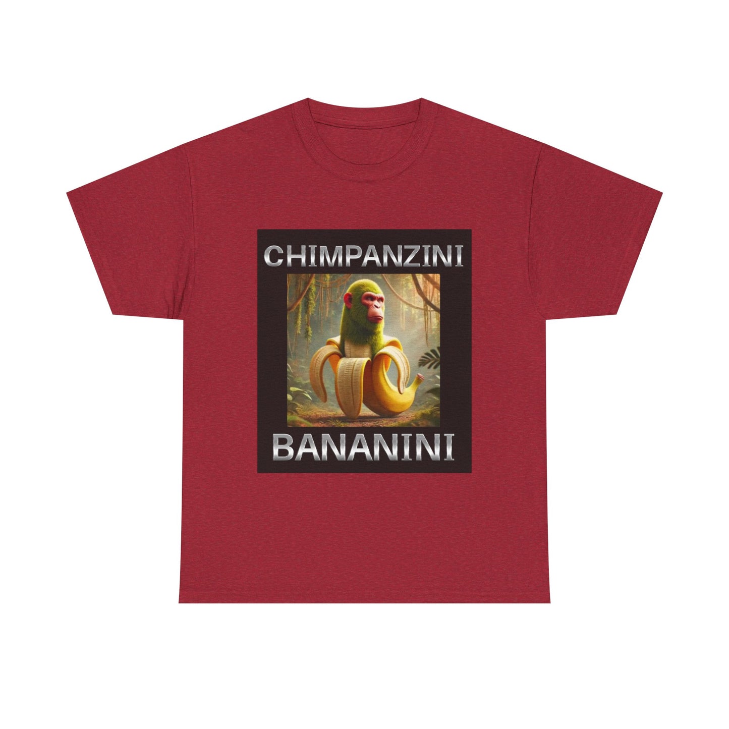 Chimpanzini Bananini T-Shirt, Italian Brain Rot Shirt , Absurd Weird Meme Tee Shirts