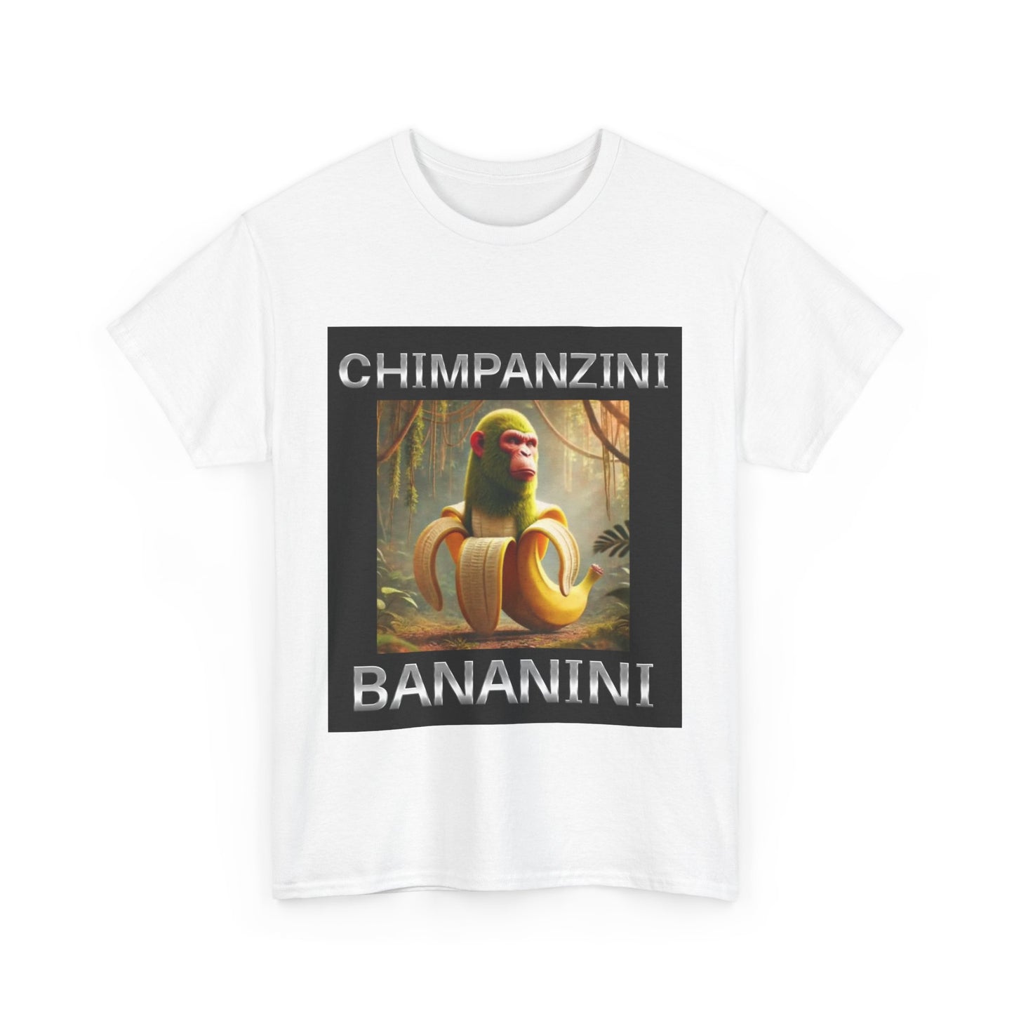 Chimpanzini Bananini T-Shirt, Italian Brain Rot Shirt , Absurd Weird Meme Tee Shirts