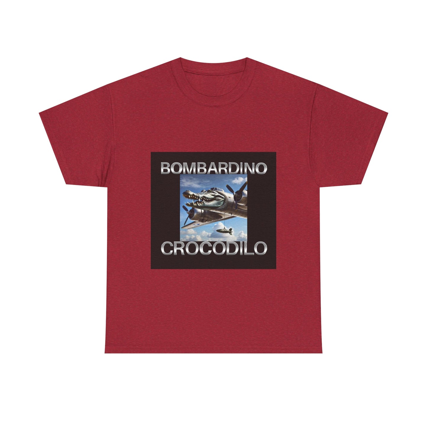 Bombardino Crocodilo T-shirt, Bombardino Crocodile Brain Rot Tee Shirt, Brain Rot Meme Shirt, Italian Brain Rot Shirts