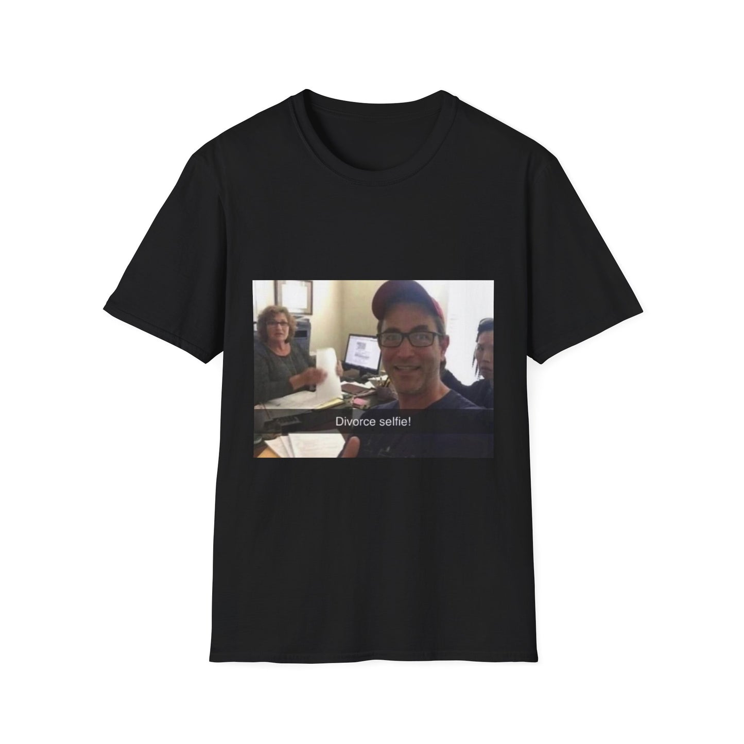 Divorce Selfie T-Shirt, Funny Divorce Meme Tee Shirt, Funny Selfie Shirt