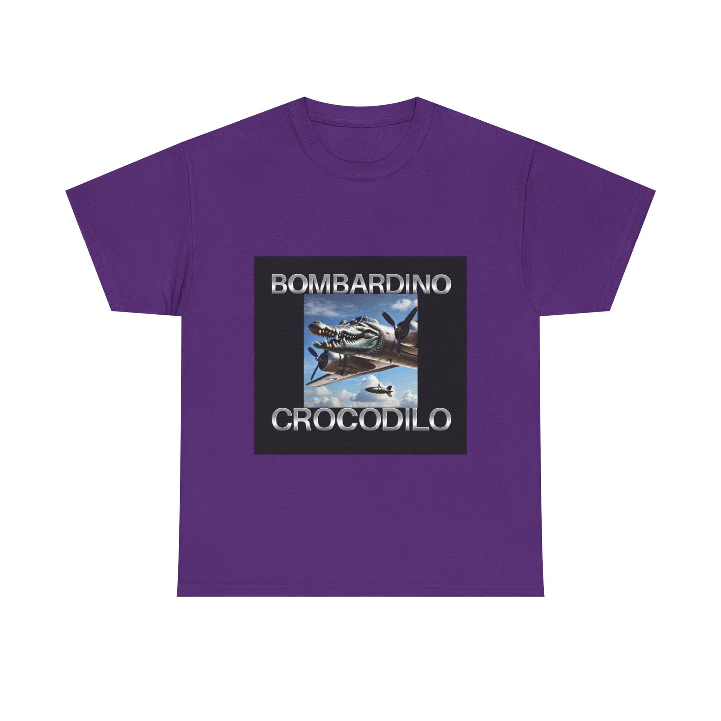 Bombardino Crocodilo T-shirt, Bombardino Crocodile Brain Rot Tee Shirt, Brain Rot Meme Shirt, Italian Brain Rot Shirts